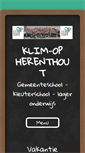 Mobile Screenshot of klimopherenthout.be